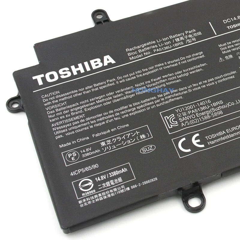 Original PA5136U-1BRS Battery Suitable for Toshiba Z30 Z30-A Z30-AK04S Z30-A1301 PA5136U