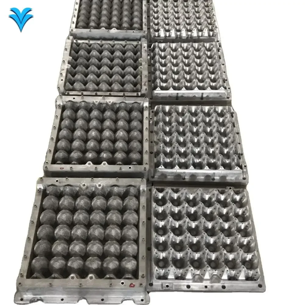 

Pakistan egg tray vacuum forming mould maker for paper product making machinery