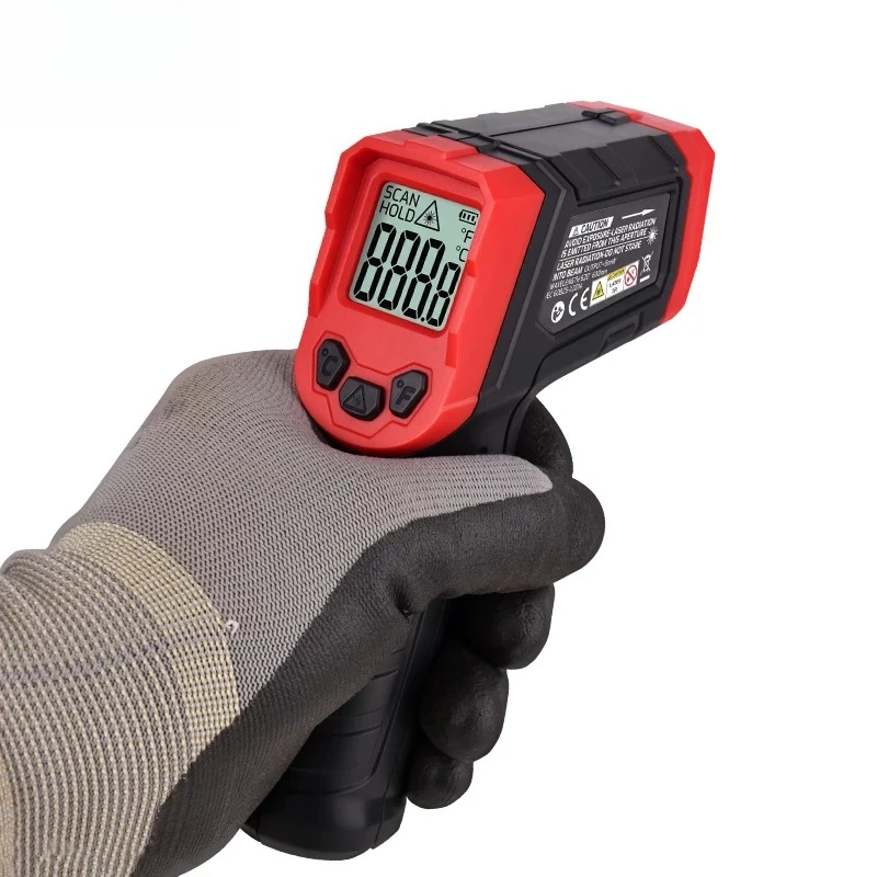 

TA600A TA600B PLUS Digital Infrared Thermometer Non Contact Temperature Gun Temperrture Meter -32~400 Handheld IR Laser HD