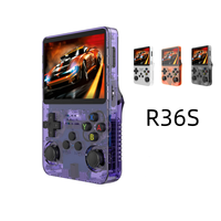 BOYHOM R36S Retro Handheld Video Game Console Linux System 3.5 Inch IPS Screen R35s Plus Portable Pocket Video Player 64GB 128GB