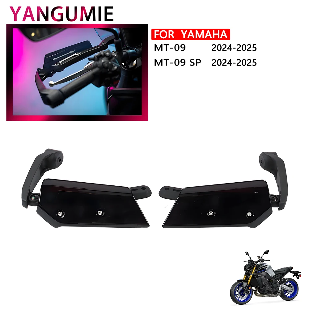 

Motorcycle Accessories Hand Guards Handle Protector Handguard Bracket Protection Kit For Yamaha MT09 MT-09 MT 09 SP 2024 2025