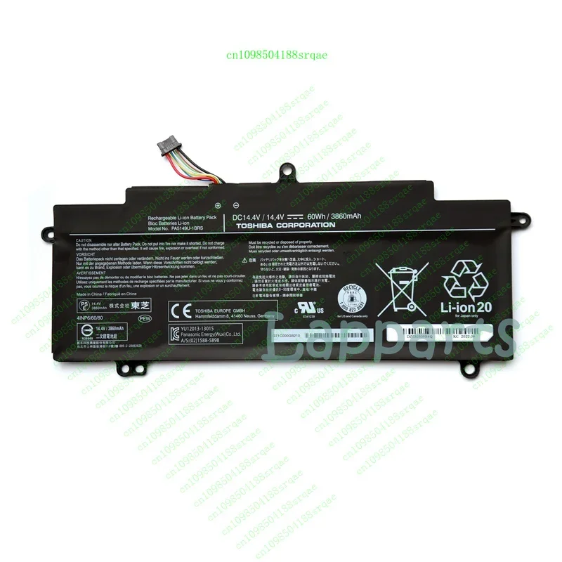 

Новый оригинальный OEM аккумулятор PA5149U-1BRS для Toshiba Tecra Z40-A Z40-B Z40-C Z50-A "% тест"
