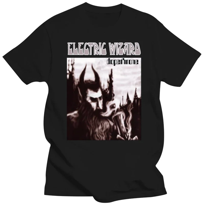 Electric Wizard T Shirt Dopethrone Tops Summer Cool Funny T Shirt 030952