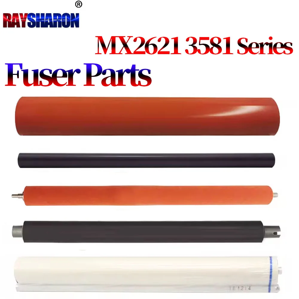 Lower Roller Fixing Film Sleeves Web Roller For Sharp MX 3581 4081 5081 6081 2621 3121 3081 2651 3051 3082 3582 4082 5082 6082
