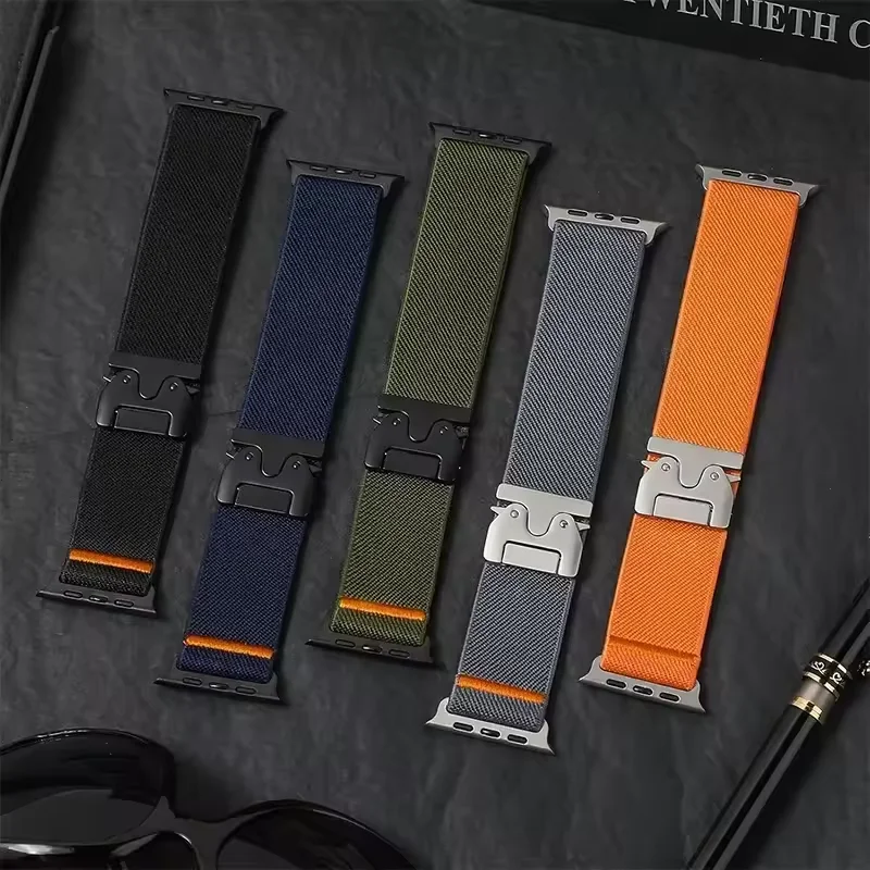 Tali Nilon Parasut untuk Apple - Parachute Strap Elastic ulasan dan harga
