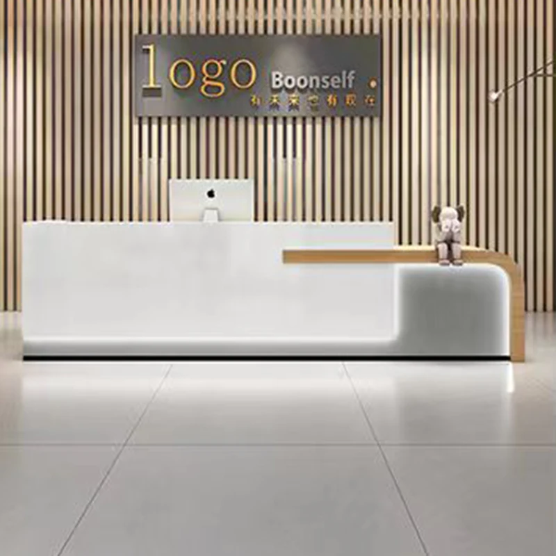 Office Coffee Reception Desk Executive Luxury Outdoor Hotel Counter Reception Desk Clinic Mostrador Recepcion Shop Furniture