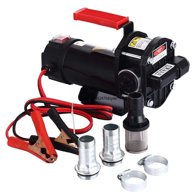 12V 24V Portable Electric Oil Extraction Pump Motor Lubricant Fluid Transfer Pump for Vehicle Maintenance