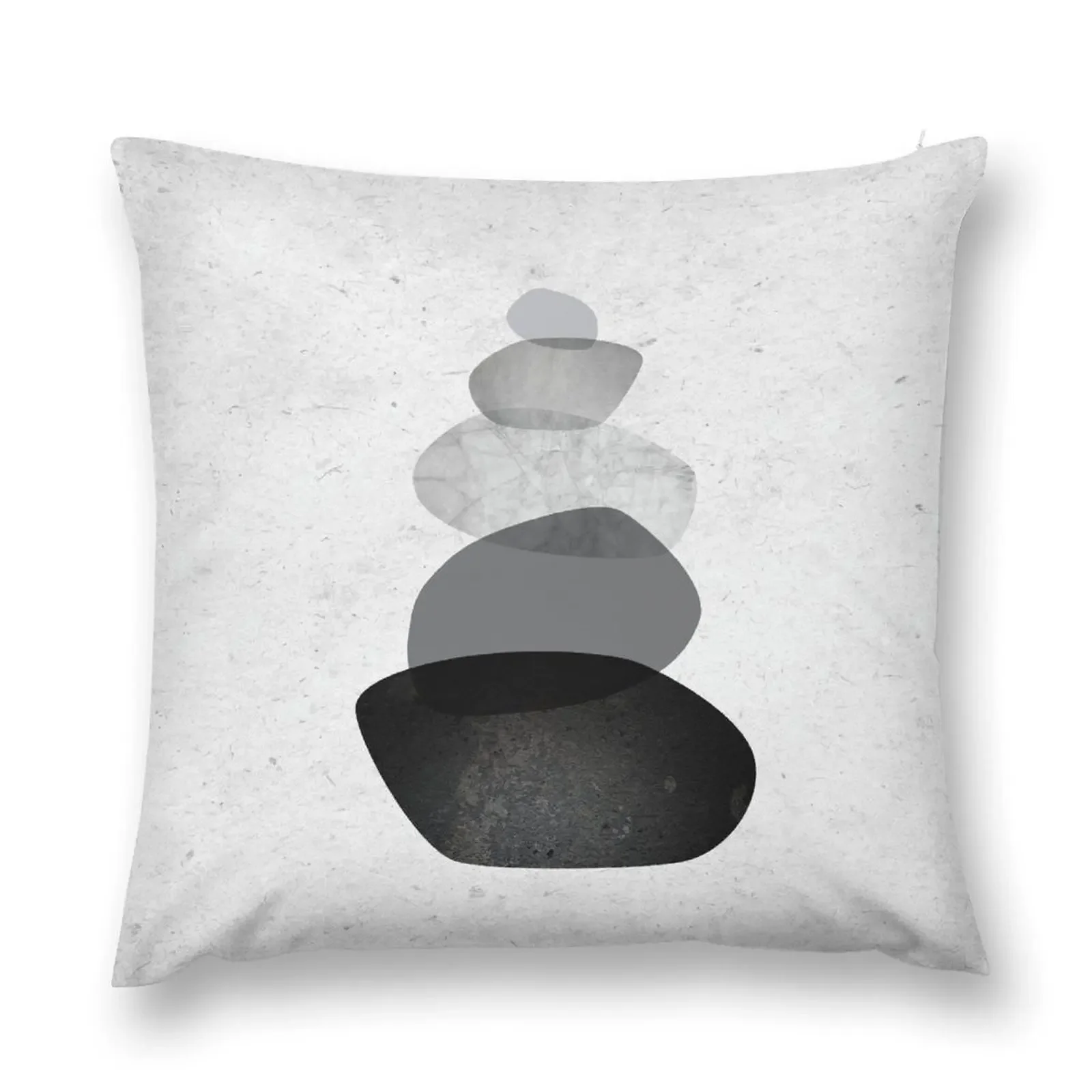 

Balancing Stones Throw Pillow ornamental pillows for living room Christmas Covers For Cushions pillow