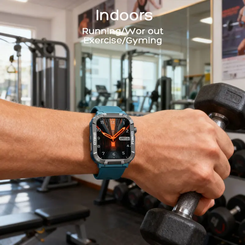Smart Watch for Men Women Wireless Bluetooth Watch with Speaker Compatible for iPhone Samsung Xiaomi OPPO Vivo Honor Etc. Phone view 5