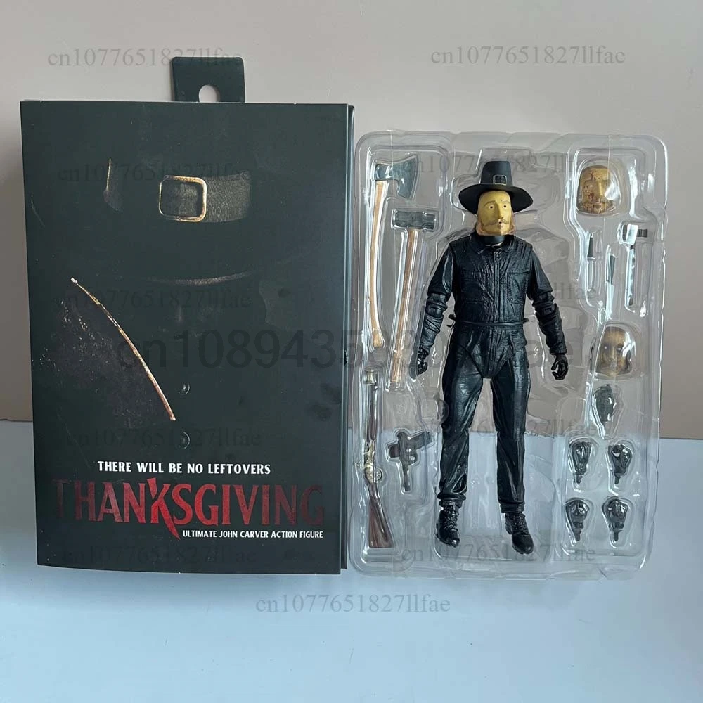 Figure Thanksgiving There Will Be No Leftovers Ultimate John Carver Action Figure 7inch Cool Model Toys Gift For Friends view 5