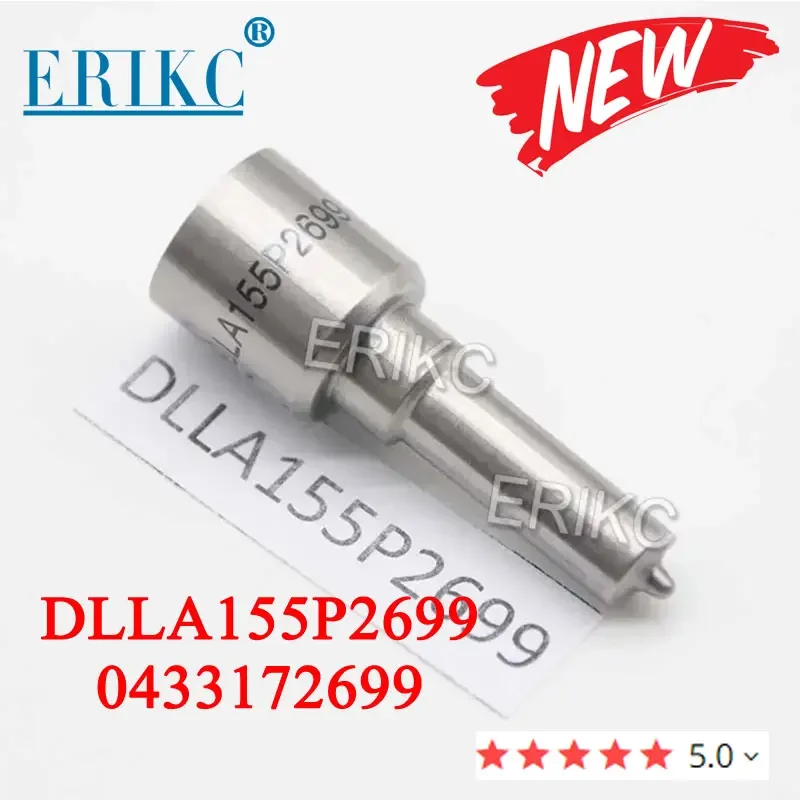 DLLA155P2699 Common Rail Nozzle 0433172699 Diesel Injection Nozzle Tip DLLA 155 P 2699 For Bosch JAC 0445111050 0445111049