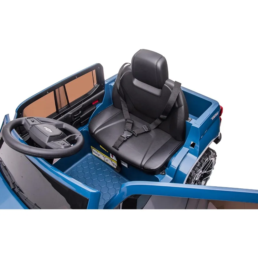 Giro sui veicoli elettrici Camion Car Batteria 12V 4 Macchinine giocattolo con ruote motrici per bambini di età 1-3-5-8 anni per guidare con telecomando