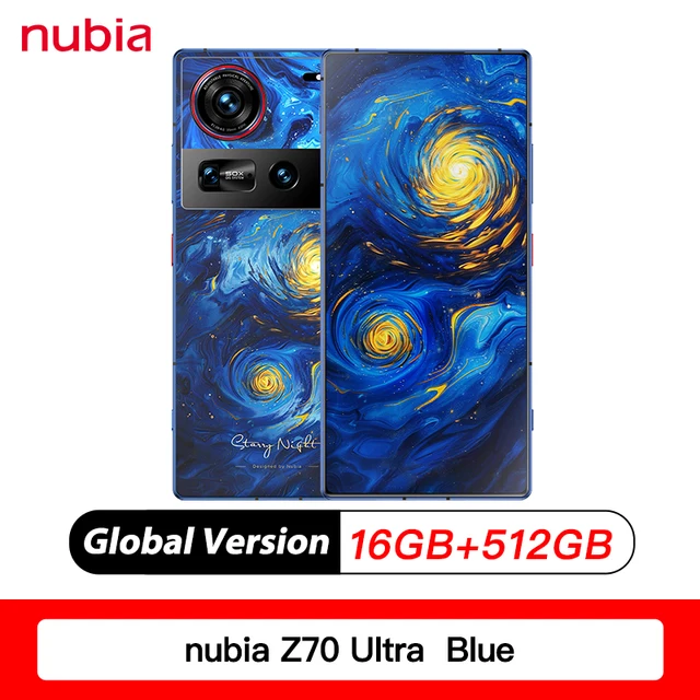 Global Version Nubia Z70 Ultra NX733J Snapdragon8 Elite 1.5K HD