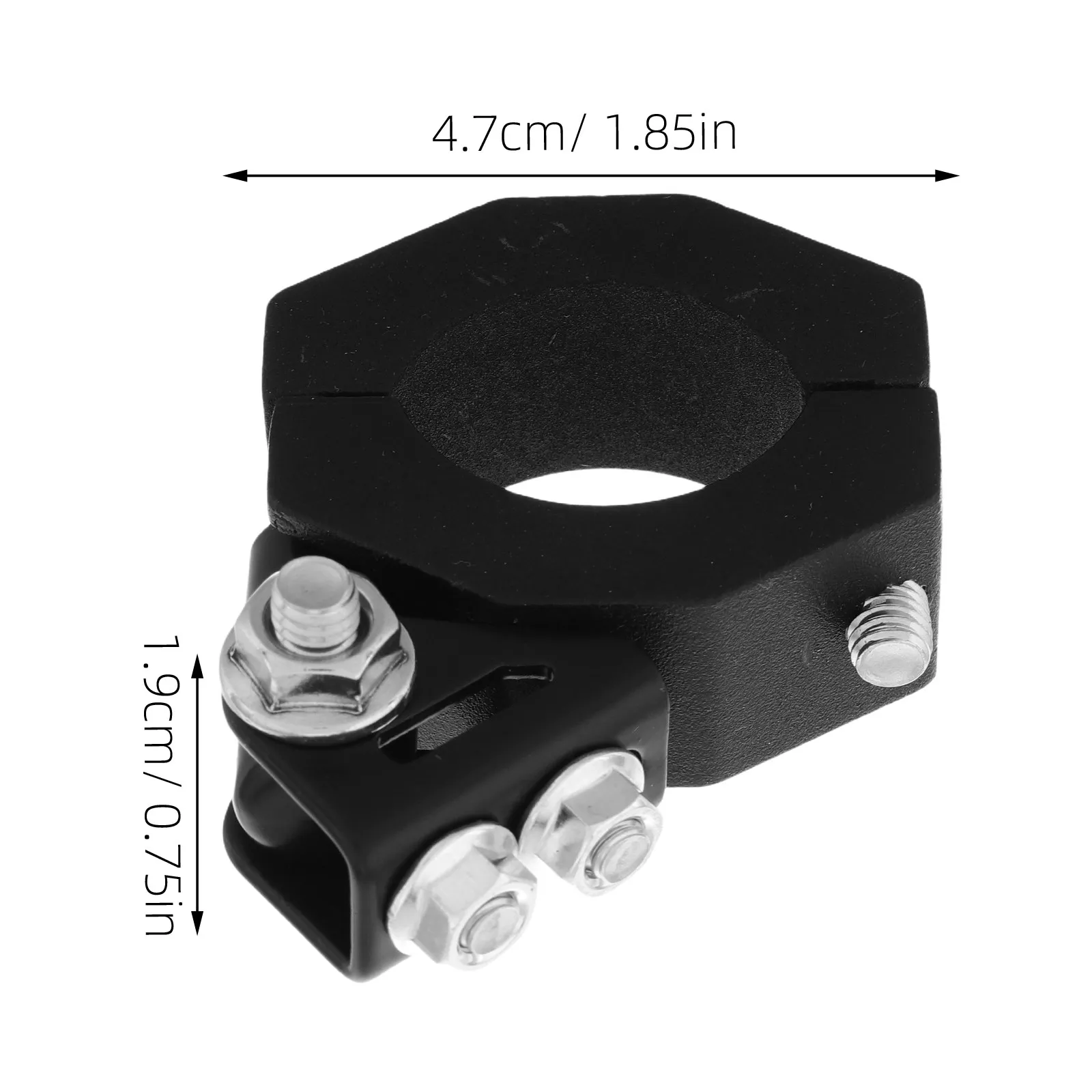 Aluminum Alloy Motorcycle Spotlight Mount Bracket for Handlebar Front Fork Auxiliary Light Mounting Stable Easy Install Driving