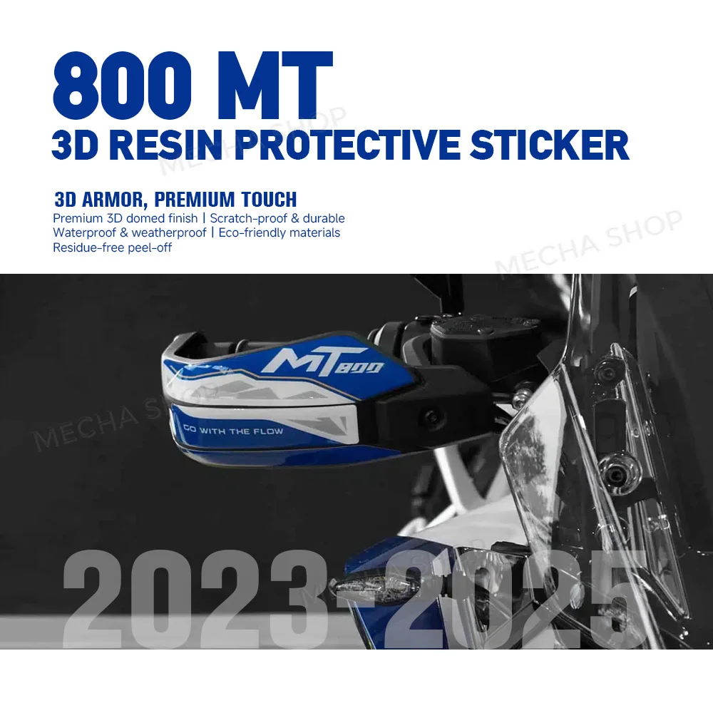 For CF MOTO 800 MT 800MT Explore 2023 2024 2025 3D Stickers Handguard Protection