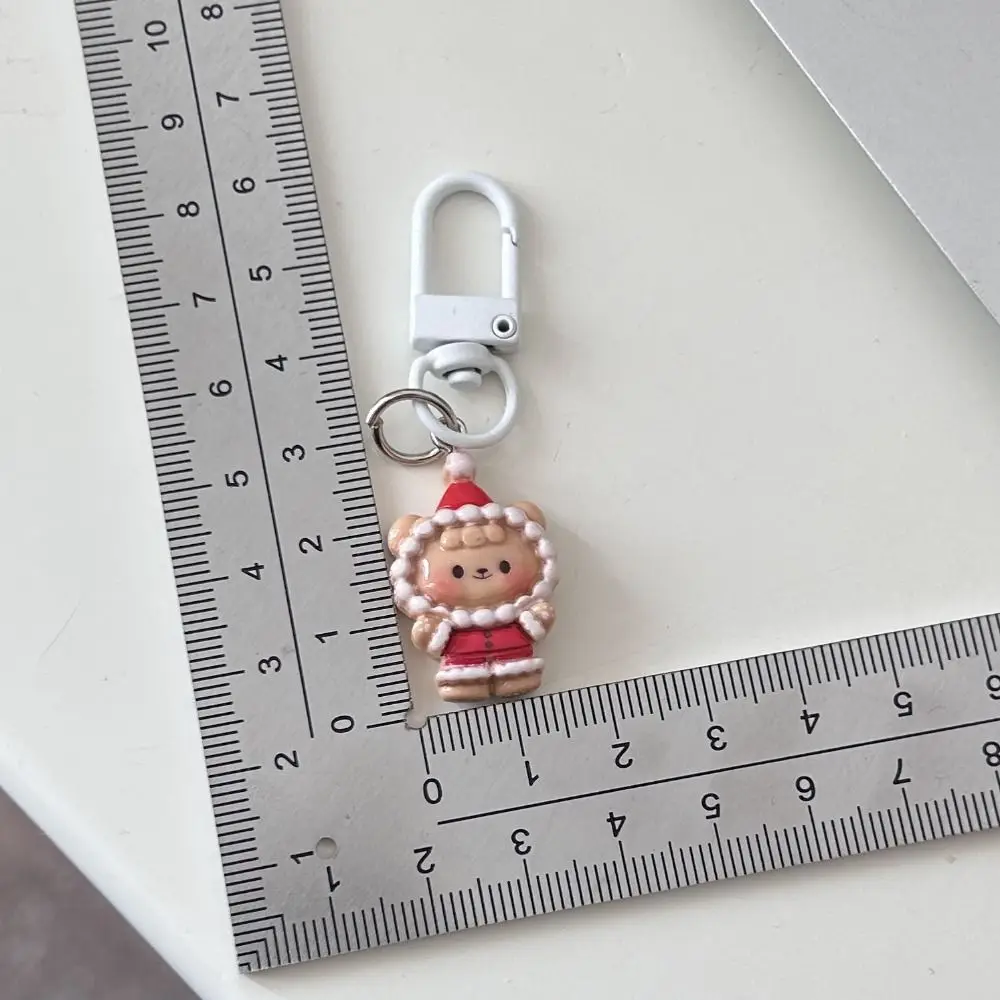 Niedlicher Harz-Kaninchen-Puppen-Schlüsselanhänger, Cartoon-Kreativ-Schlüsselring mit lustiger Katze, Kaninchen-Mini-Bär-Taschenanhänger, kleine Geschenke – Detail 1