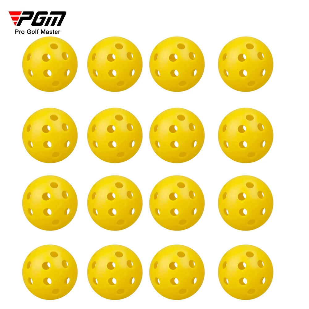 

20pcs PGM Golf Hollow Indoor Practice Ball Ultra-light Swing Putting Training Yellow White Random Color Factory Wholesale Q009