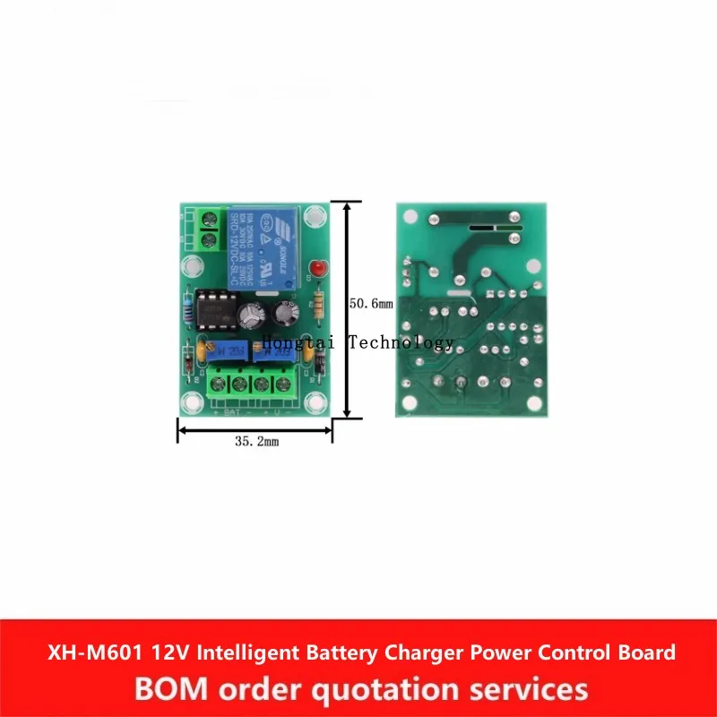 XH-M601 Battery Charge Controller 12V 10A Intelligent Charger Power Control Board Module Automatic Charging Blackout