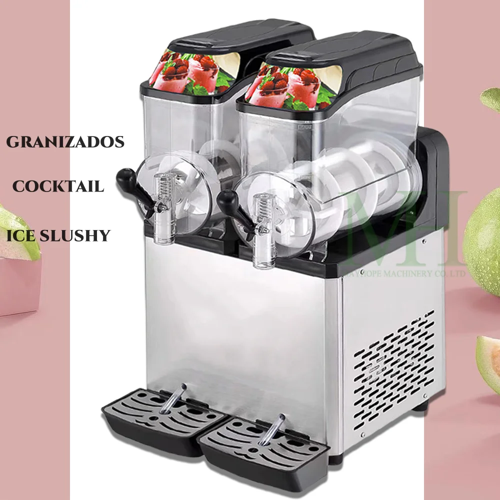 

MAYHOPE Restaurant Frozen Drink Beverage Machine Commercial Slush Machine Slushie Machine Maquina De Granizados