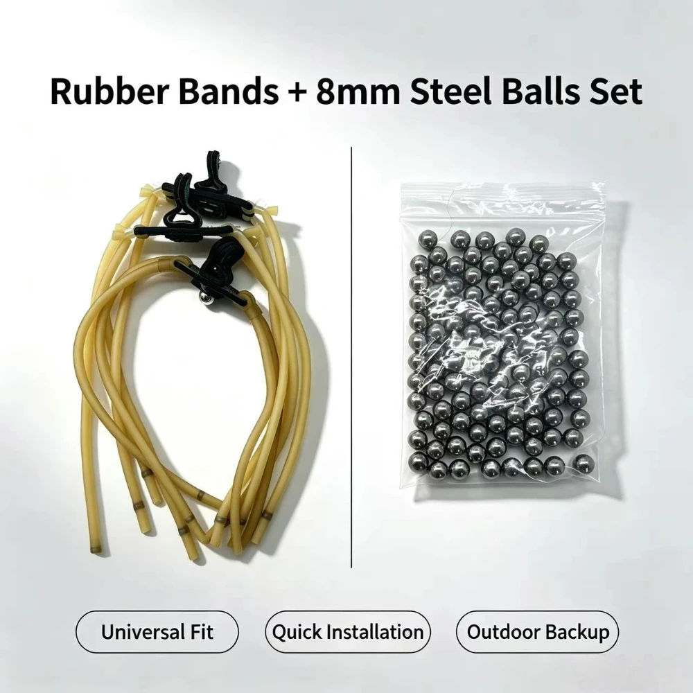 Elastic Elastica Bungee Rubber Band for Slingshot Catapult Hunting Outdoor Tools Accessories