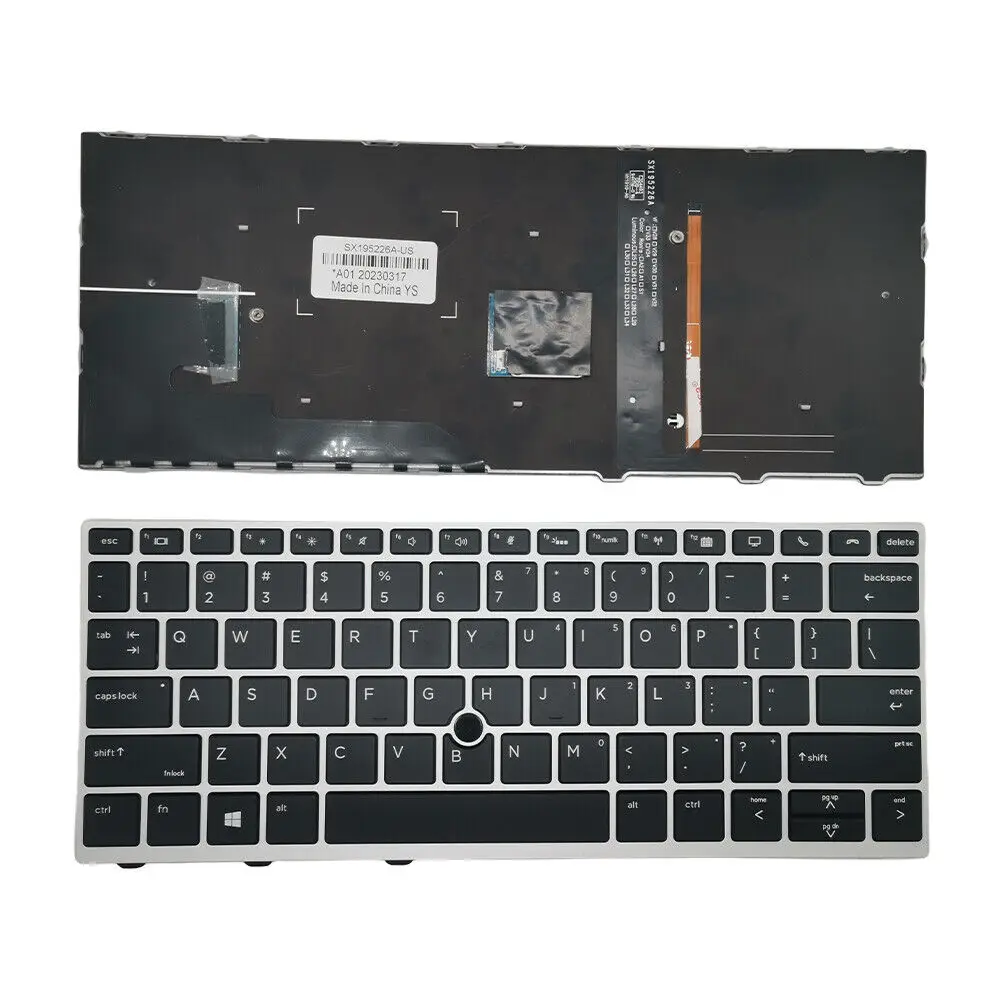 

US Keyboard W Backlit Point For HP EliteBook 730 G5 735 G5 735 G6 830 G5 836 G5