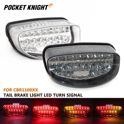 For HONDA CBR1100XX HORNET 250 1997 HORNET 600 1998-2003 Motorcycle Tail Light Brake Stop Lamp LED Rear Turn Signal Flashing
