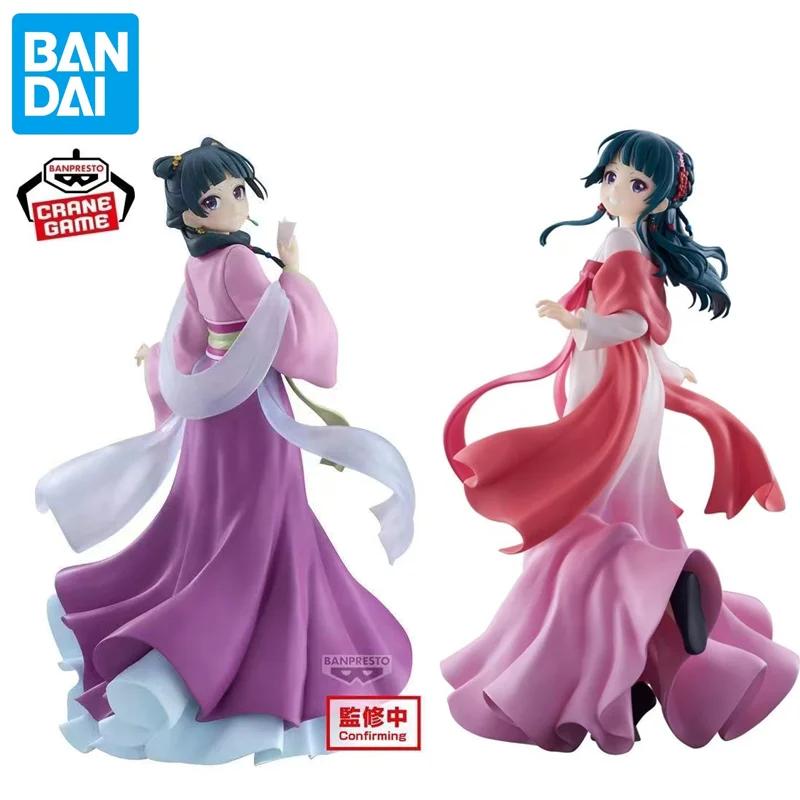 In Stock Bandai Original The Apothecary Diaries Maomao Anime Action Figures Model Toys desktop Ornament collect Gifts