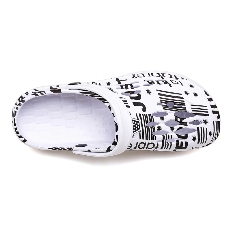 حجم كبير 48 49 رجل قباقيب الصنادل نعال شاطئ الصيف حذاء للحديقة الرجال والنساء في الهواء الطلق الترفيه الشرائح قباقيب الصنادل الناعمة #4