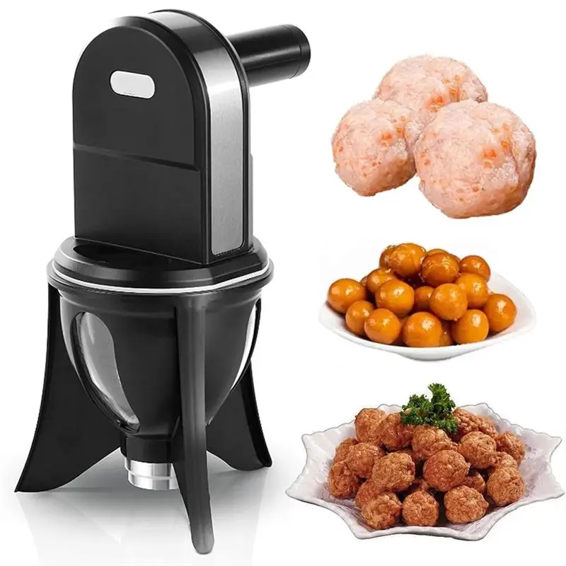 ABUN Household Sweet Ball Maker, Automatic Dumpling Machine Meatball Forming Machine 80W, Durable ABS for Home Kitchen, UK Plug