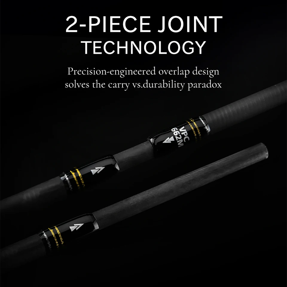 ABU Garcia Original VENDETTA Ⅱ Spining/Casting 2 Sections