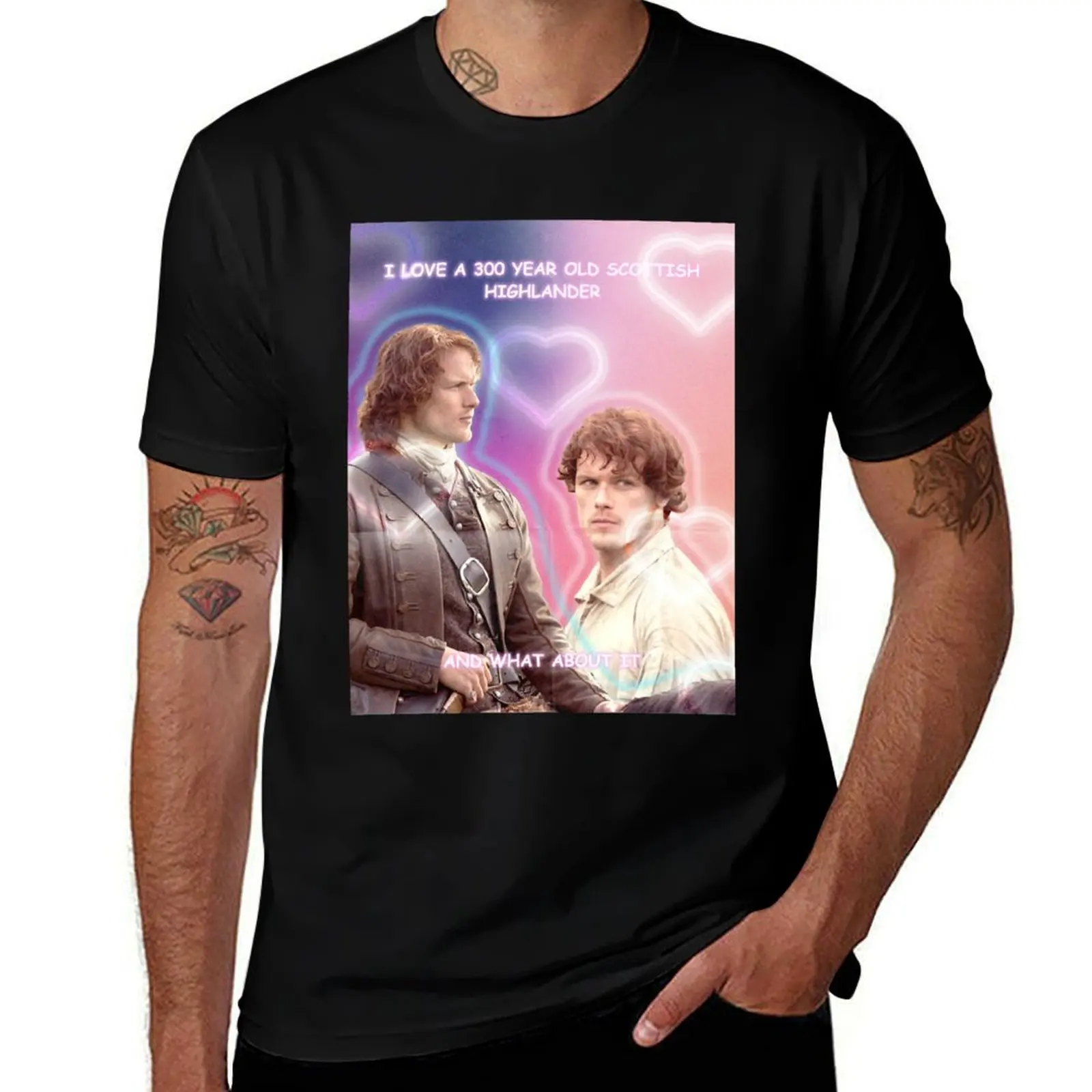 

Мужская футболка Best I Love Jamie FraserGifts For Music Fan, футболка с аниме, мужские футболки, хлопковая футболка