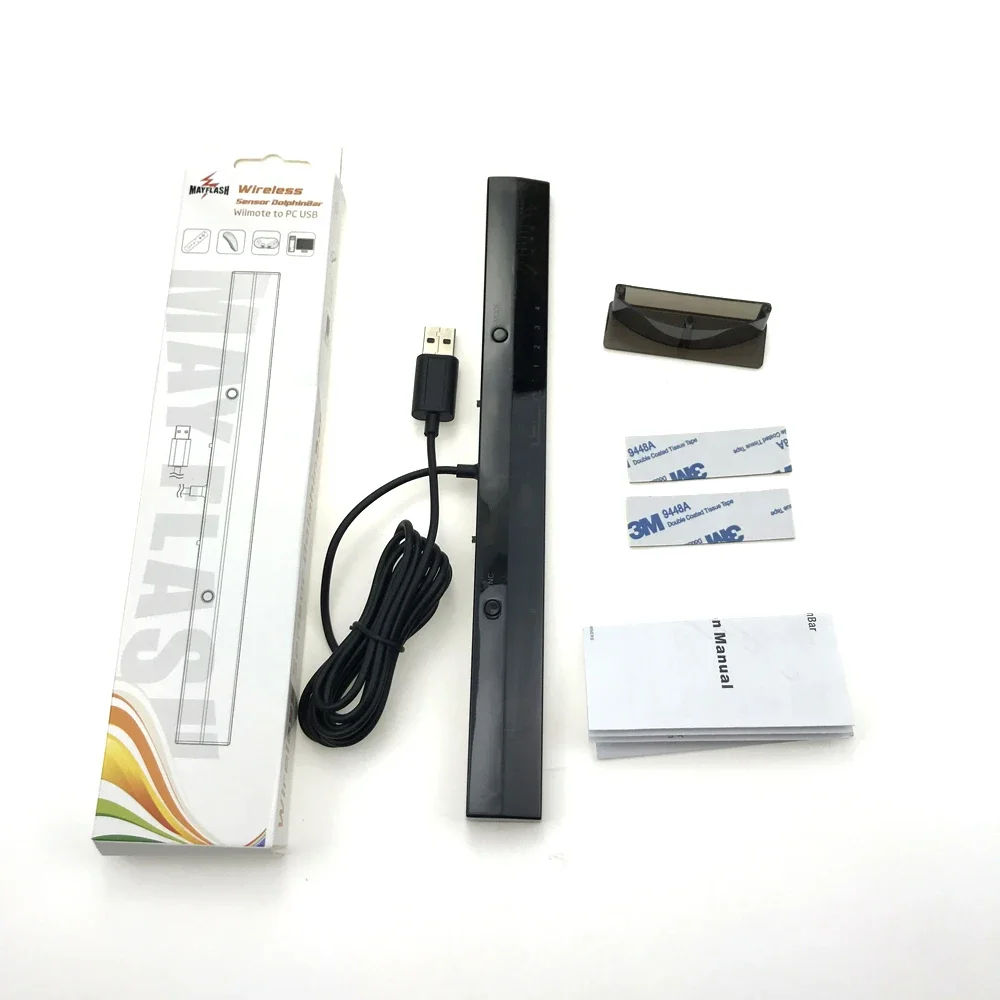 Hotsale For Mayflash W010 Wireless Sensor DolphinBar Bluetooth-Compatible For Wii Remote Plus and PC Support G-sensor Function