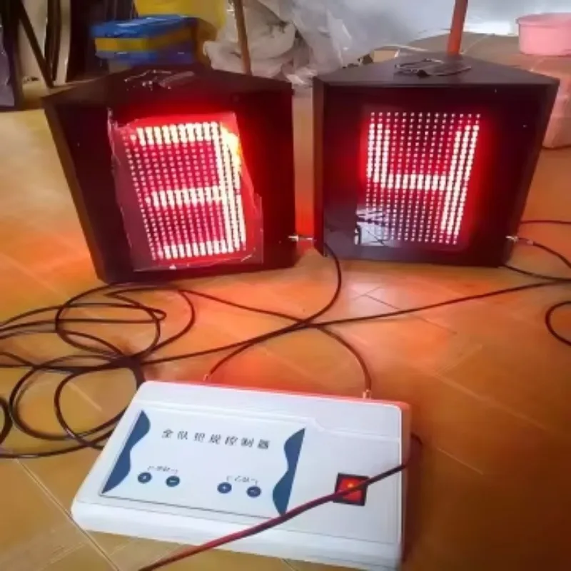 Basketball game electronic scoreboard three-sided indicator team foul display fault board referee table basketball