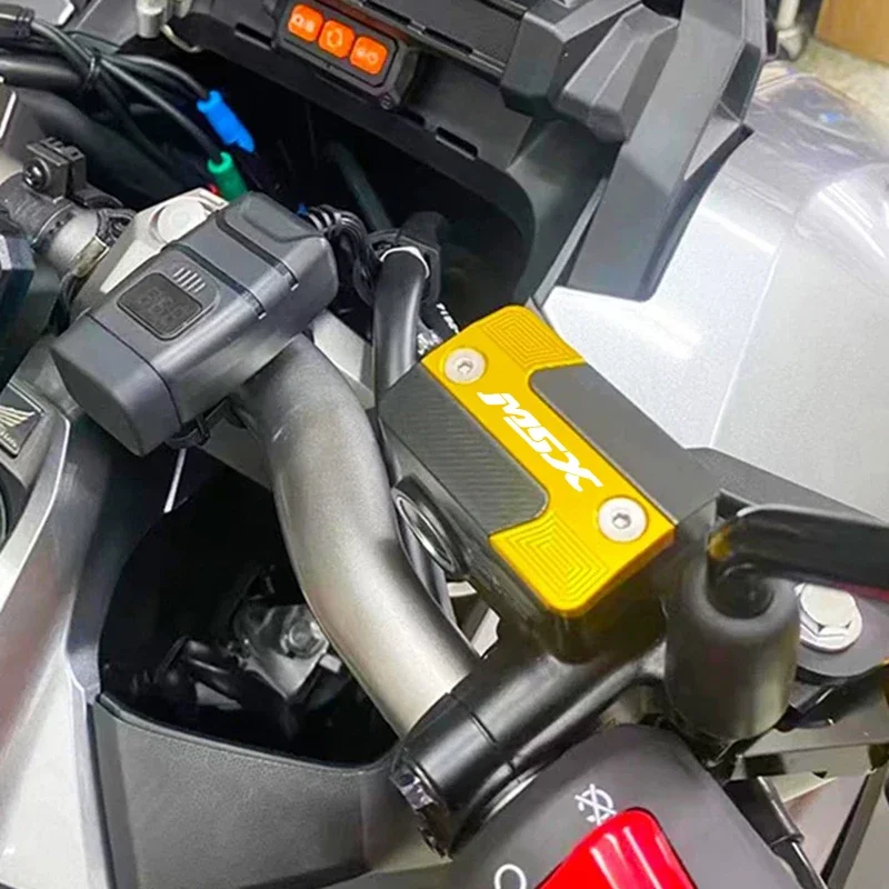 MSX125 Motorcycle CNC Aluminum Front Brake Fluid Fuel Reservoir Tank Cap Cover For Honda MSX125 Grom MSX 125 Accessories