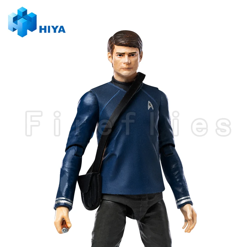 1/18 HIYA 3.75 cala figurka wykwintna Mini seria STAR TREK 2009 McCoy Anime Model zabawki darmowa wysyłka