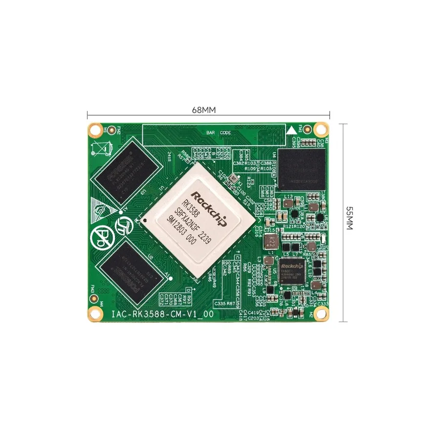 Rockchip RK3588 Motherboard System on Module (SOM) with Cortex-A7 MINI-PCIE Linux Core Board Single Board Computer