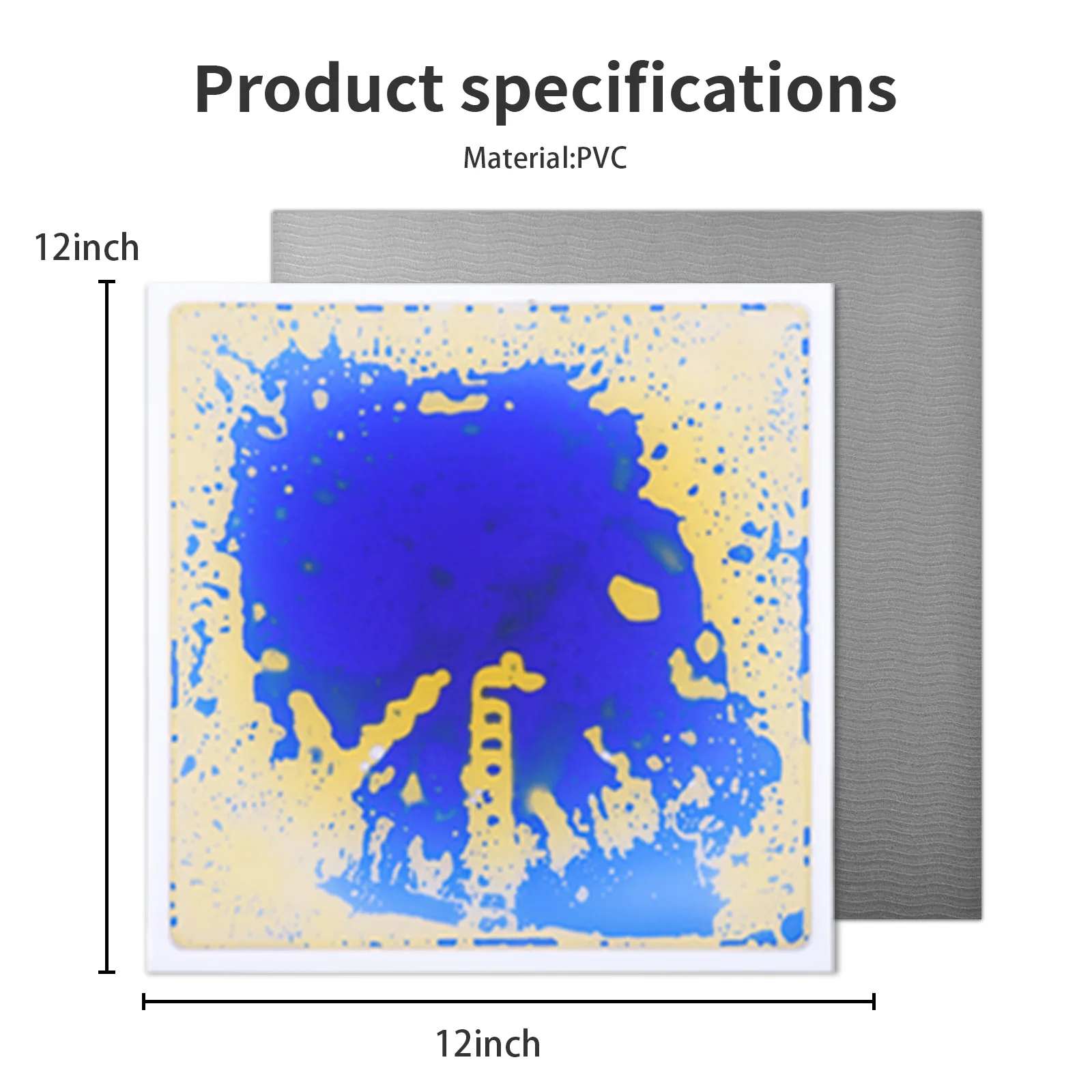 Piastrelle per autismo da 4 pezzi per bambini, stanza sensoriale, tappetini calmanti, piastrelle per calcare le esigenze sensoriali