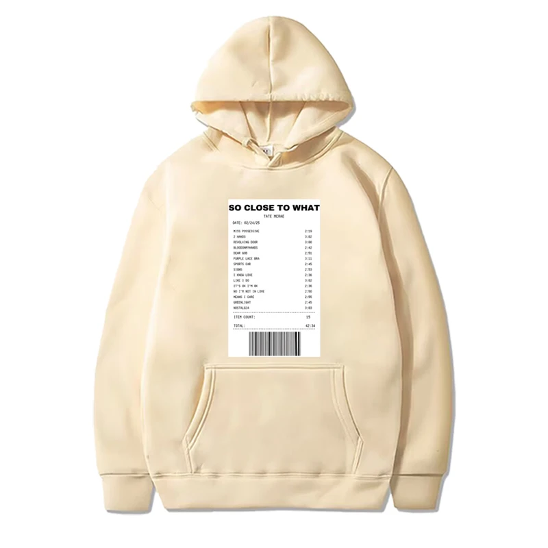 سترة بغطاء للرأس كلاسيكية مضحكة قريبة جدًا للرجال والنساء بأكمام طويلة مطبوعة برسومات كبيرة الحجم للجنسين