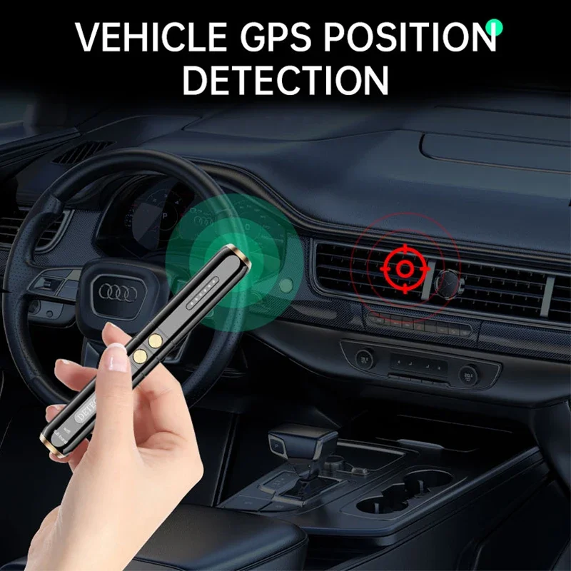 T13  Anti Spy Candid Camera Detector Pen Hidden Cam Scanner Eavesdropping Security Device GPS Radio Frequency RF Signal Finder
