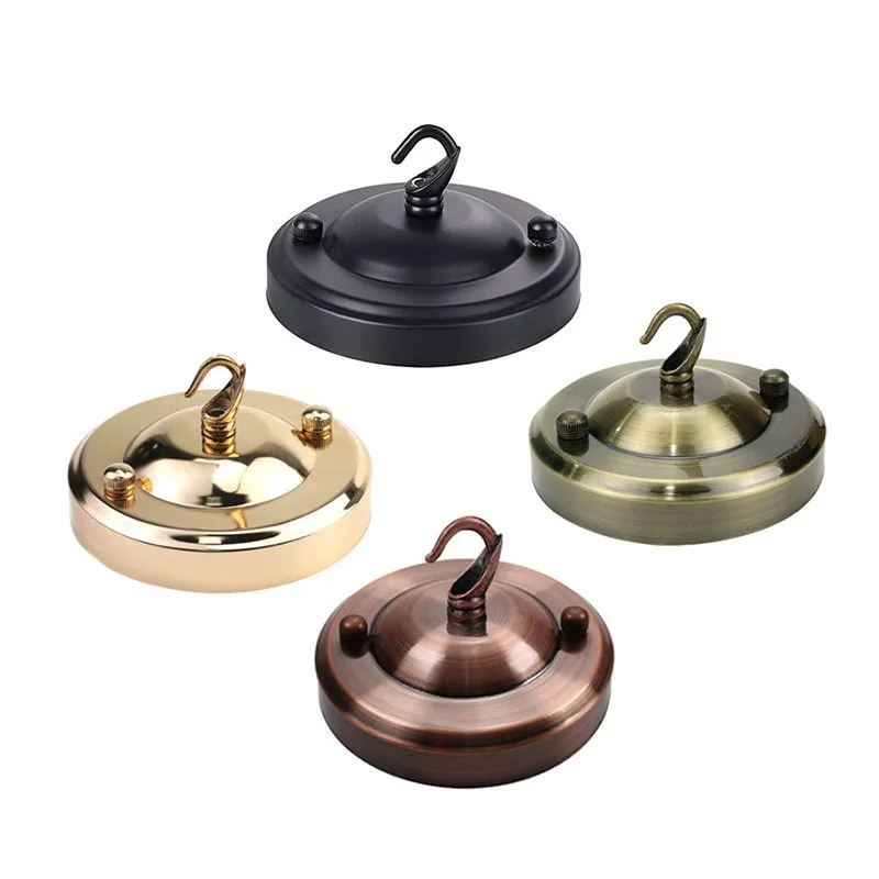 

Chandelier Hook Ceiling Light Installation Plate Hooks for Hanging Iron Canopy Lamp Holder
