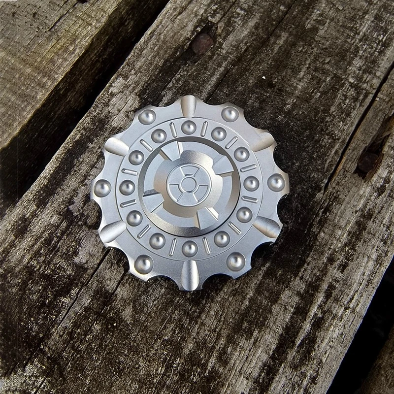 YHEDC Engrenagem Circular Mármores de Aço Inoxidável Fidget Giroscópio Descompressão Brinquedo de Mesa