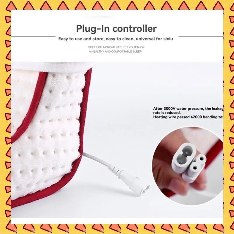 

A008 Электрическая грелка для ног, двухсторонняя электрическая грелка для ног, грелки для ног для домашнего офиса под столом, вилка стандарта США-A