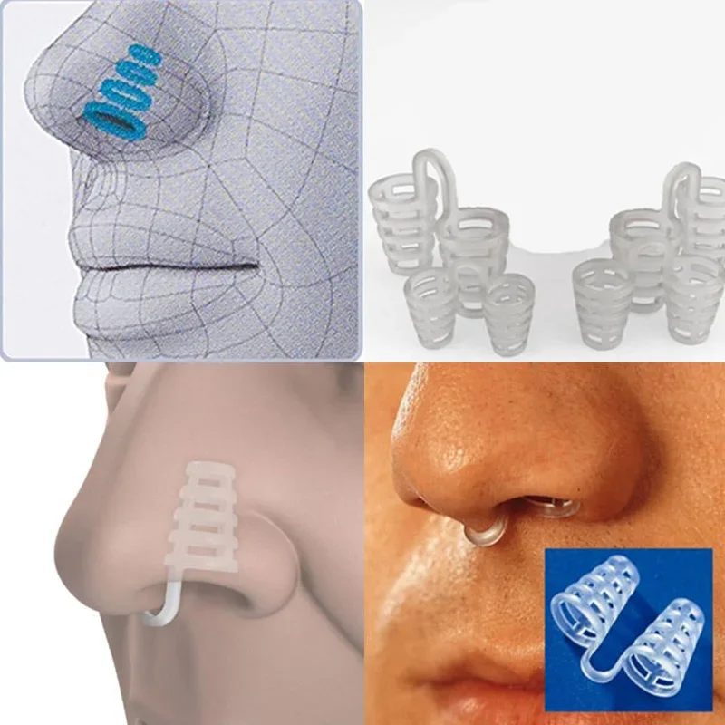 Professional Anti Snoring Device Anti Snore Nose Clip Relieve Snoring Snore Stopping Health Care For Men Women #85185