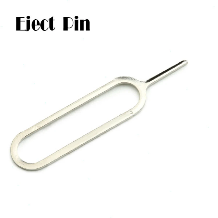 5000pcs/lot Sim Card Ejector Tool Sim Card Tray Eject Pin Key Tool for IPhone Samsung HTC Huawei Xiaomi for Mobile Phones