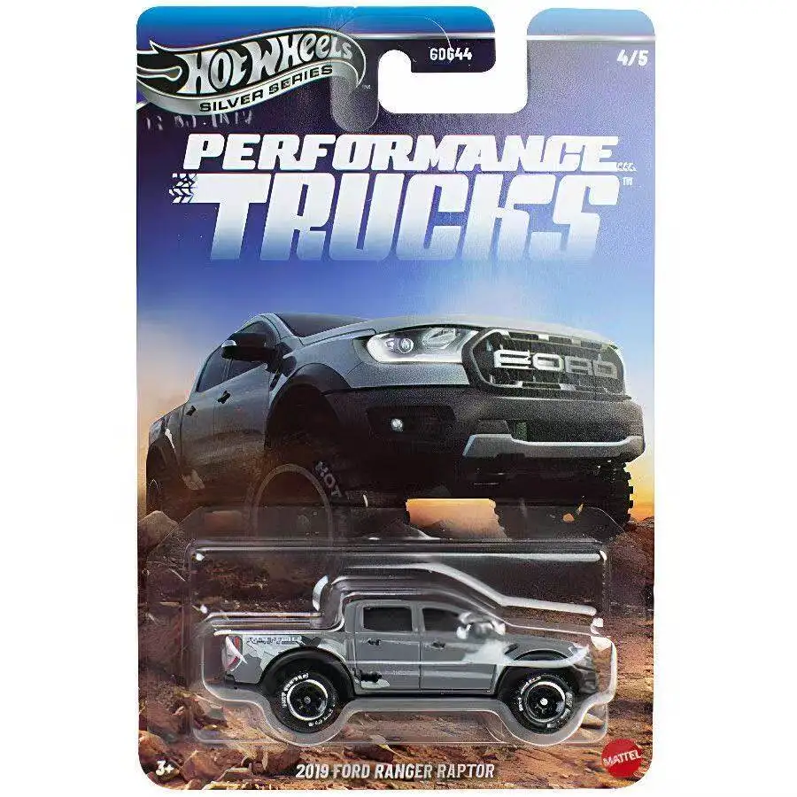 New Arrival Hot Wheels Silver Label Performtance Trucks Alloy Car Collectible Model Ford Dodge Chevrolet Gdg44 Surprise Gift Car