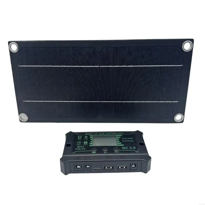 600W 100A Solar Panel with Wire Dripping Glues Plate Solar Systems Module Solar Panel Polycrystalline Silicon Board