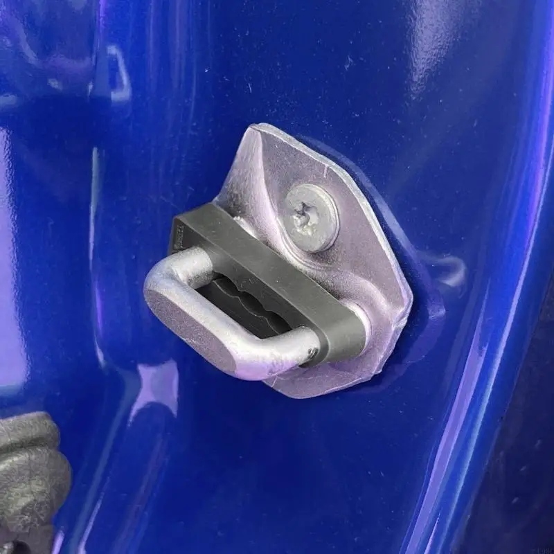 Car Door Lock Buffer Damper Soundproof Insulation Rubber Pad Damping Protector New