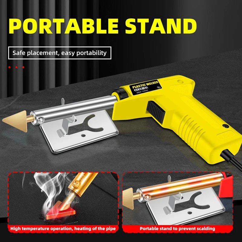 ABPP-100W-30W Plastic Welding Kit Plastic Welder Soldering Iron Kit For Car Bumper Bumper,Dashboard, With Accessories