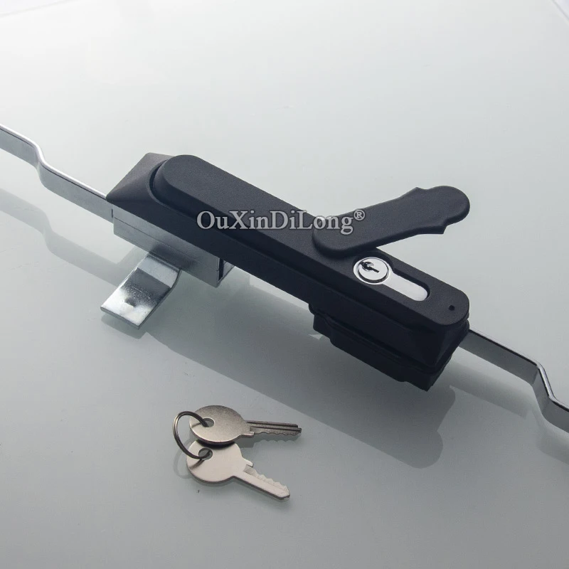 2PCS Industrial Machinery Locks Distribution Box Locks Switch Control Electric Cabinet Door Locks Chassis Lock+Keys (Keys Alike)