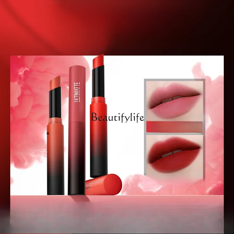 

Thin Tube Lipstick Matte Whitening Lipstick Makeup Moisturizing Autumn and Winter